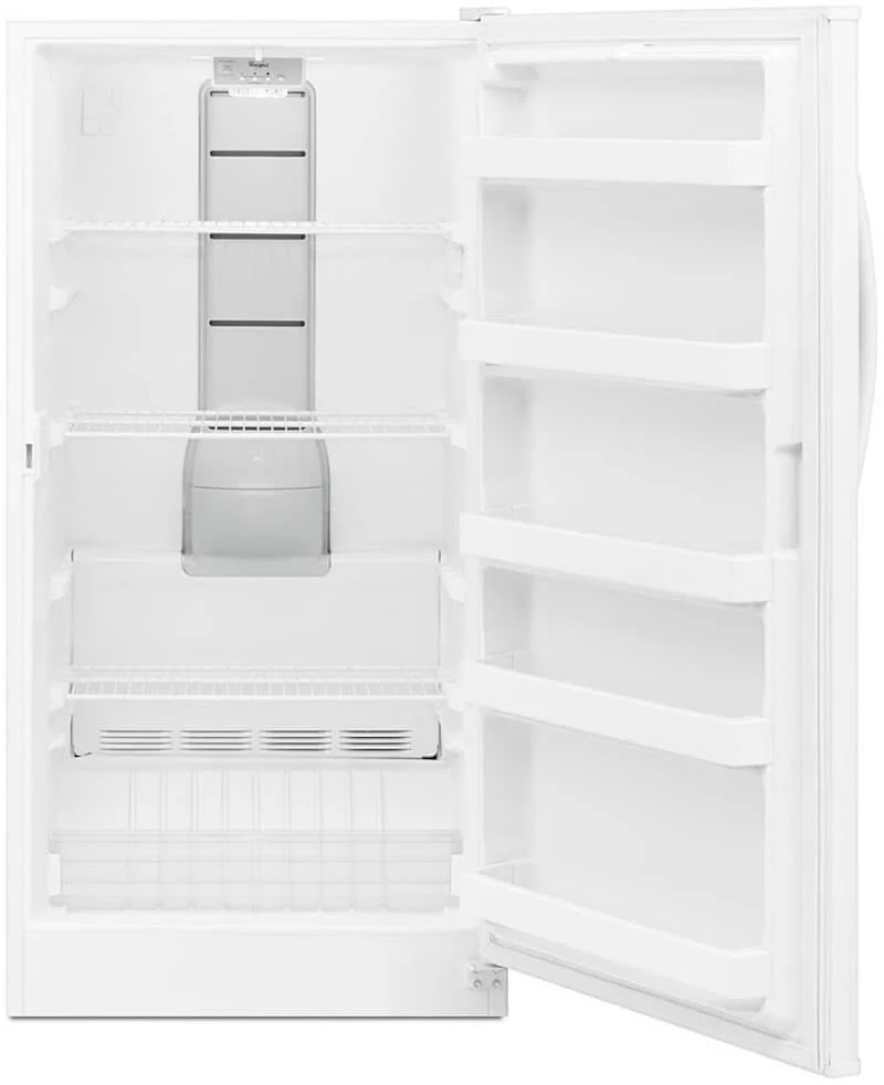 Whirlpool 16 Cu. Ft. Frost Free Upright Freezer, Electronic Controls, White